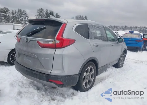 2017 Honda Cr-V Ex-L/Ex-L Navi from USA, damaged, VIN 5J6RW2H89HL015452